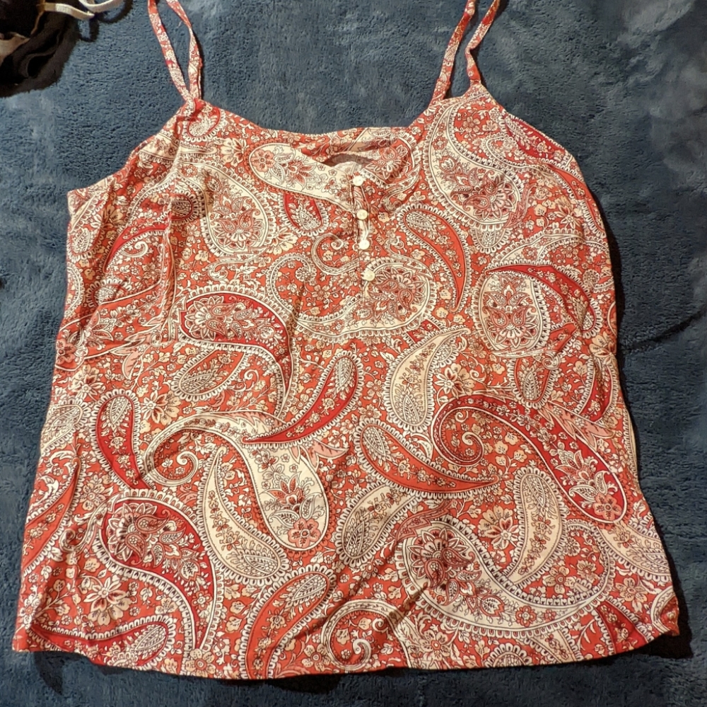 Paisley Tank Top